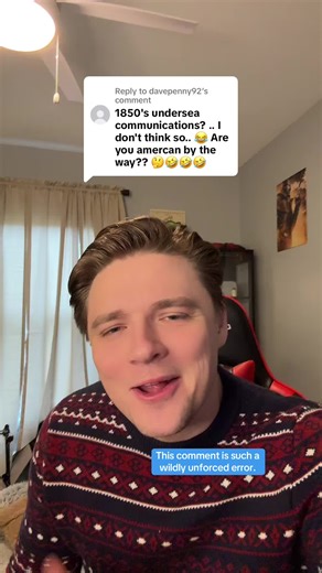 Replying to @davepenny92 here’s some real history of 1850’s undersea cables. How Queen Victoria sent a message to President Buchanan, and how we were permanently connected after the US Civil War. Enjoy a maybe mildly sassy history story!