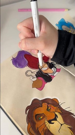 DISNEY VILLAINS COMPILATION 💜🔥 | Hades, Jafar, Scar & Captain Hook Fan Art