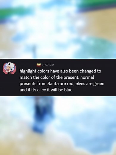 Different color for the iceborn cc present🥹thank you phoeyu #gpo #christmas #grandpieceonline #wholecakeisland #roblox