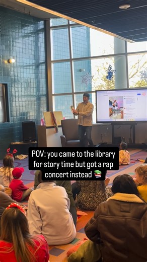 Austin Wade on Instagram: "Story time is more fun with Austin the Rapping Dad. Should we do more live performances in 2026?? A big thanks to @ctcharlottenc & @imaginon for having me. #dadlife #storytime #dadsofinstagram #parenting #family"