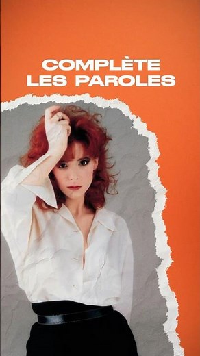 Complète les paroles – Spécial Mylène Farmer 🎶