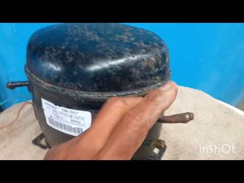 How to test a refrigerator compressor without compression.