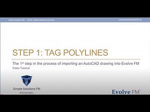 STEP 1 - Preparing Your Drawing for Import into a CAFM System
