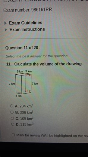 Calculate the volume of the drawing.  (Diagram shows a 3D shape... | Filo