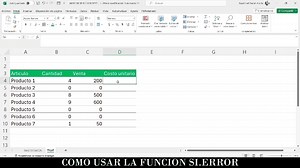 Como usar la función si.error en excel #smartphone #app #excel #exceltips #windows #word #tips #tutorial | raymon_acuna