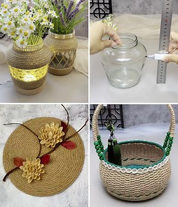 348K views · 4.8K reactions | Easy DIY Jute Craft Ideas for Home Decoration :) | Simple Crafts | Facebook