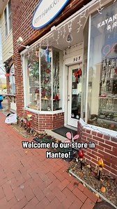 Have you visited our waterfront store in downtown Manteo? It's beautiful this time of year with the town decorated for the holidays! 🎄✨ #manteonc #manteo #outerbanks #christmaslights | Kitty Hawk Kites