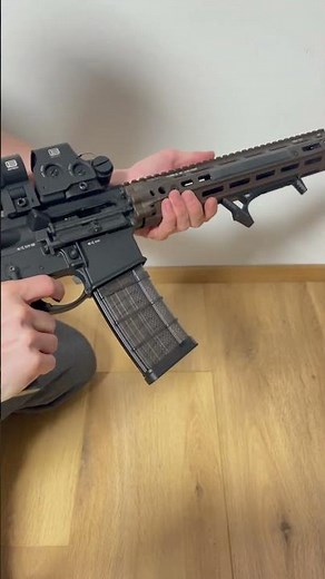 Daniel Defense DD4RIII Reload and Trigger Sound (ASMR)