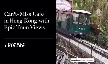 Can't Miss Cafe in Hong Kong with Epic Tram Views