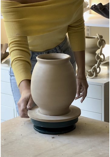 DIY Ceramic Vase Making Using Coil Building Technique