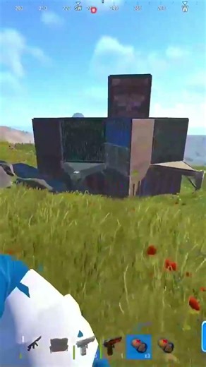 Calling air strike on rust streamer #rust #rustgame #rustclips