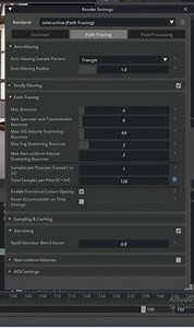 Understanding Path Tracing Render Settings