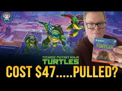 FIRST LOOK! | NEW MTG Teenage Mutant Ninja Turtles Prerelease Pack Opening