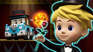 去看魔术表演吧│消防安全人气小插曲🚒│把灭火器放在附近│消防安全丛书│消防训练│儿童动画片│变形警车珀利TV 中文