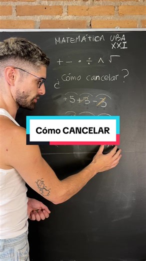 Aprende a Cancelar en Matemáticas 51: Sumas y Restas