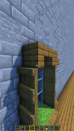 Quick & Easy Minecraft Decoration Idea | Survival Build Tips #shorts