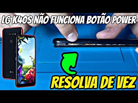 LG k40s não funciona botão de ligar | Como fazer a troca do botão power do K40s passo a passo