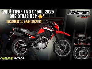 🚨¡Increíble! Así se siente la nueva XR 150L 2.0 2025 con ABS y tablero digital 🚨 #honda #xr150l