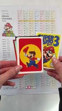 the last packs 👀🙈 Super Mario part 10 #mario #stickeralbum #panini