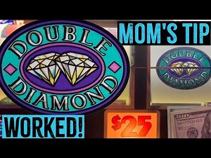 $25 SLOTS BROKE THE BANK! 🤑 INSANE FREE PLAY WIN AND THEN MOM'S SHOCKING TIP FOR ANOTHER WIN!
