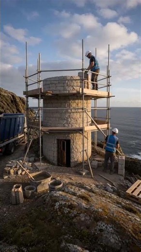 They Rebuilt a Collapsed Lighthouse Into This