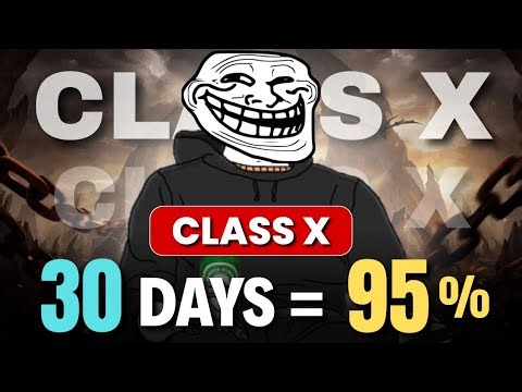 class 10 last 30 days Strategy 💀| Daywise & subject wise Plan 🔥| class 10 board exam 2026