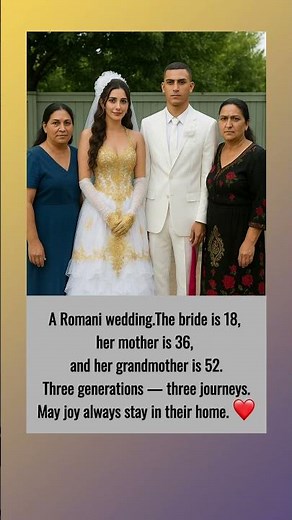 Three Generations, One Wedding Day