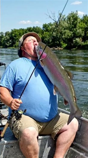 A Big Kiss Received While Catching Fishes #Shorts Hit Like & Subscribe LSL Spreading Love #funny