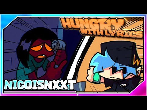 Hungry WITH LYRICS REMASTERED | Whitty Definitive Edition | FRIDAY NIGHT FUNKIN' with Lyrics