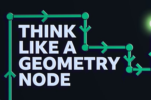 【中配】A guide to attributes & fields - blender geometry nodesBlender几何节点