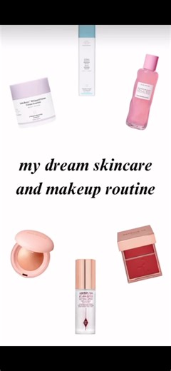 my dream🌙💤 do you have any of these products ? #makeup #skincare #dreamproducts #inspo #collection #fyp