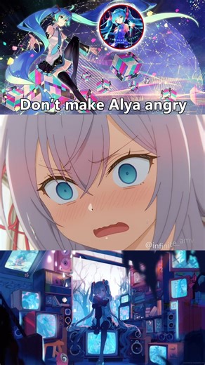 Don't make Alya angry guys 😅 || #anime #animeedit