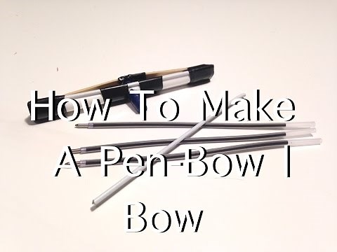 How To Make Pen-Bow | Bow
