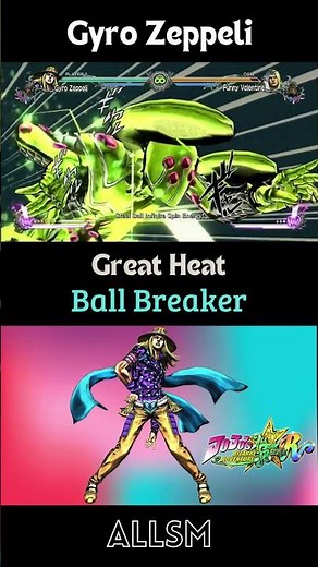 Gyro Zeppeli Ball Breaker JoJo's Bizarre Adventure
