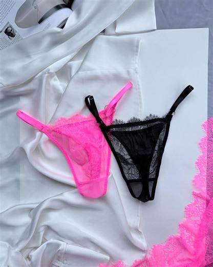 Pink & Black Lace Panties for Men – Femboy Sissy Lingerie • Sheer Mesh Thong • Gay Underwear • See Through Panty for Him - Etsy