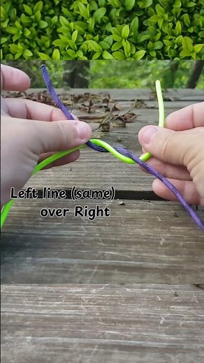 Square Knot - Step by Step How to