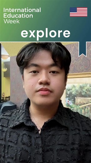 'WHY SHOULD WE EXPLORE OPPORTUNITIES TO STUDY IN THE U.S.?' Meet Ed, On-Program UGRAD Scholar. In celebration of IEW 2024, we're putting together our scholars and alumni to help show why international exchanges matter. Get to know him and his answer on why we should explore educational initiatives abroad. IEW is an opportunity to celebrate the benefits of international education and exchange worldwide. This joint initiative of the U.S. Department of State and the U.S. Department of Education is 