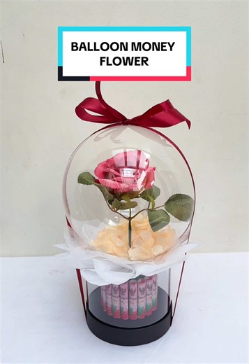 DIY Balloon Money Flower Tutorial for Creative Gifting
