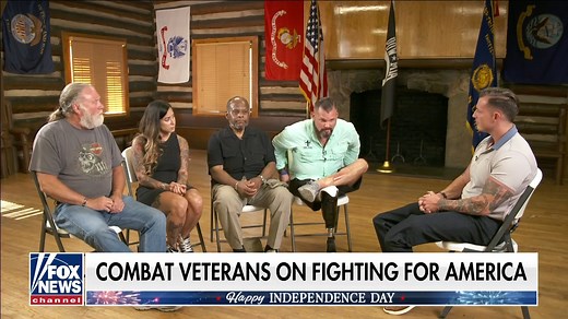 "America has given me everything." – Sgt. Julee Sanchez (Ret.) Fox News contributor Johnny Joey Jones sat down with fellow combat veterans Frank Oakley, Julee Sanchez, Jacob Schick, and Jeff McDonald to share their stories of service and what Independence Day means to them. #ProudAmerican | Fox News