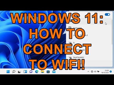 Windows 11 How to Connect to Wifi