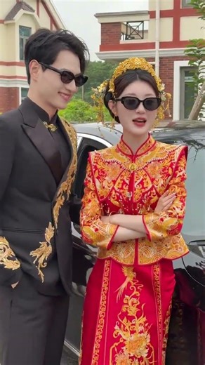 Beautiful Traditional Chinese Wedding Dress | Elegant Bridal Look 💍✨ #wedding #shorts