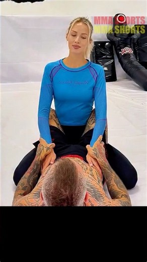 상대를 순식간에 제압하는 리버스 길로틴의 비밀#worker #process #wrestling #choke #defense