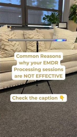 Common Reasons why your EMDR Processing sessions are NOT EFFECTIVE. #shorts