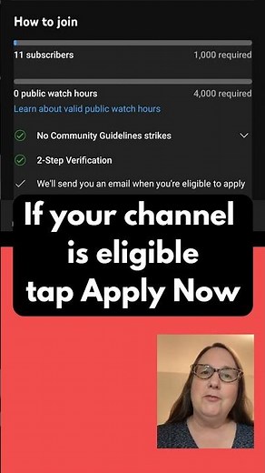 Is your channel eligible for the YouTube Partner Program? Check in the YouTube Studio app!