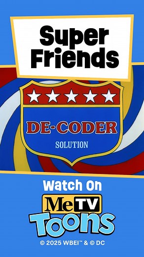 7.2K views · 249 reactions | Here is the answer to yesterday's Super Friends Decoder - did you guess correctly? | MeTV Toons | Facebook