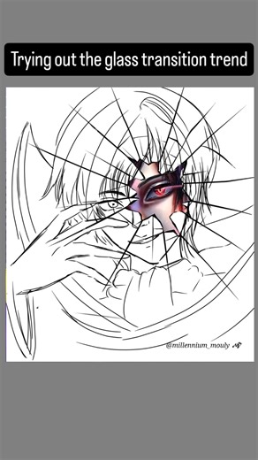 This art and video took me 5 hours (using my finger☝️📱) #arttrend #lelouch #codegeass #fanart #anime