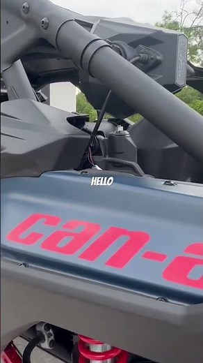 Ssv works audio system Can am x3 with BRP screen. #canam #offroad #ssvworks #audio #brp #x3 #maveric