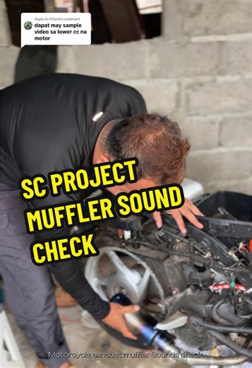 Motorcycle Exhaust Muffler Sound Check for Lower CC Bikes