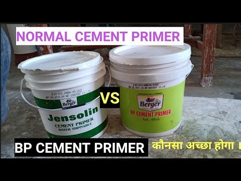 Berger Normal Cement Primer Vs Bp Cement Primer (Anti Alkali)By: TechnicalstudyTE
