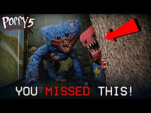 You Missed These Hidden Details in Poppy Playtime Chapter 5 Gameplay Trailer 😱